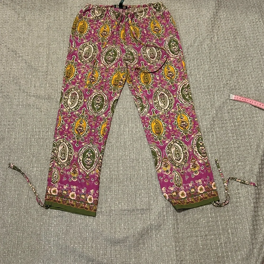 Ralph Lauren paisley pants Small - Picture 4 of 7